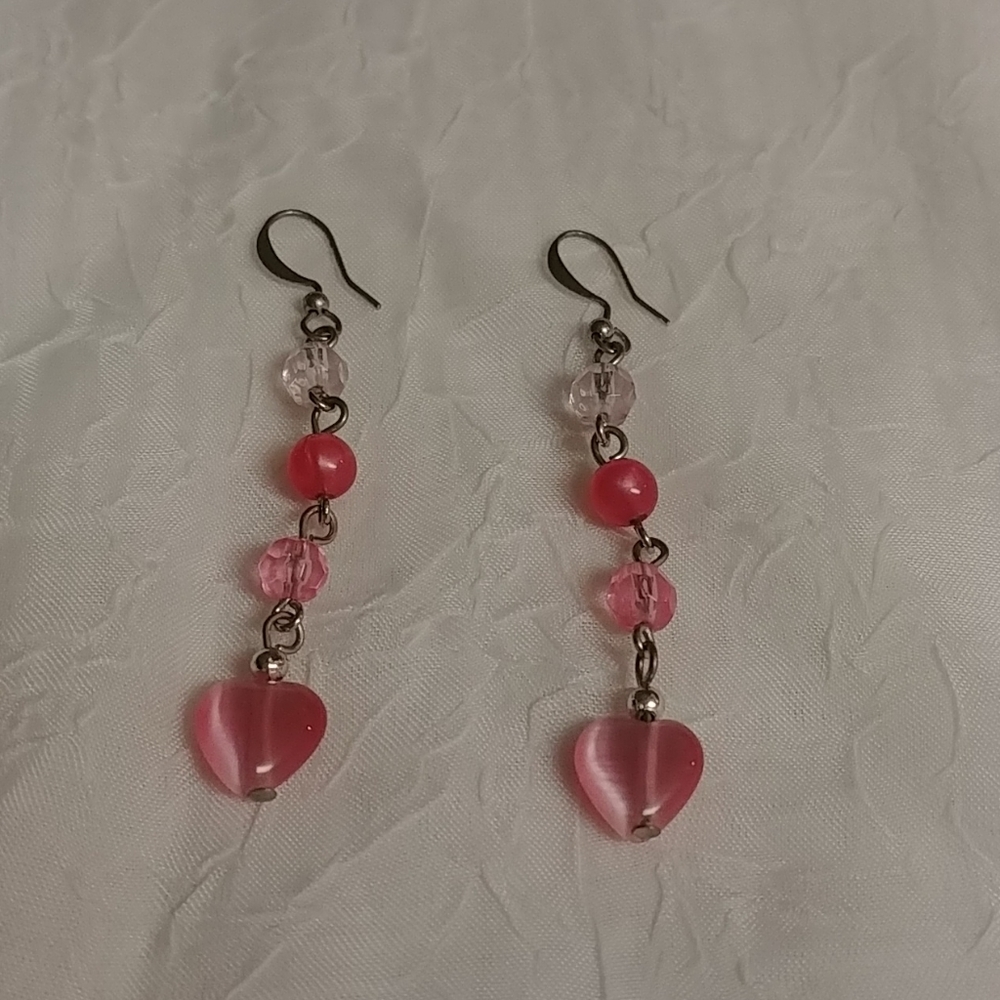 Heart Dangle Earrings 💐3 for $15💐